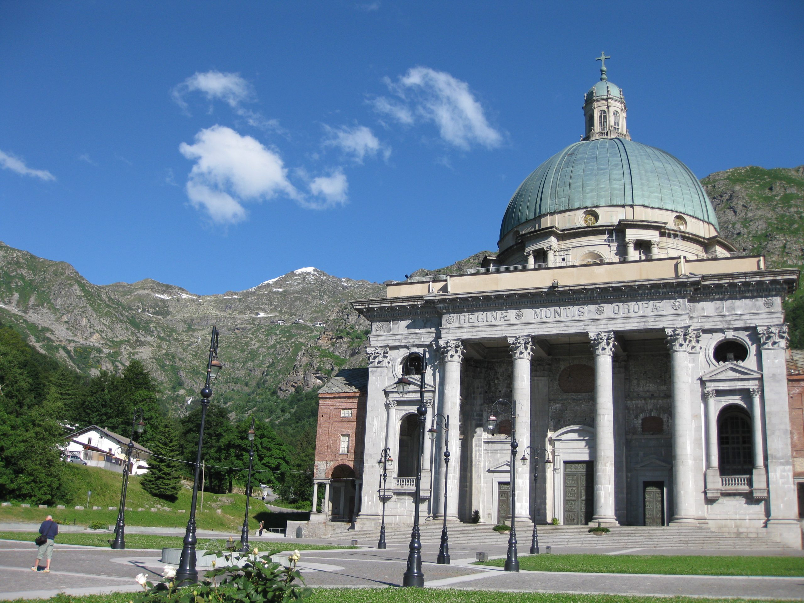 oropa, la nouvelle église