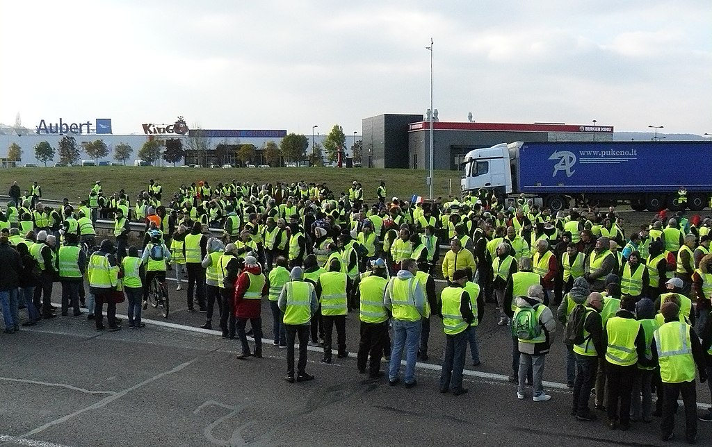 gilets jaunes à vesoul