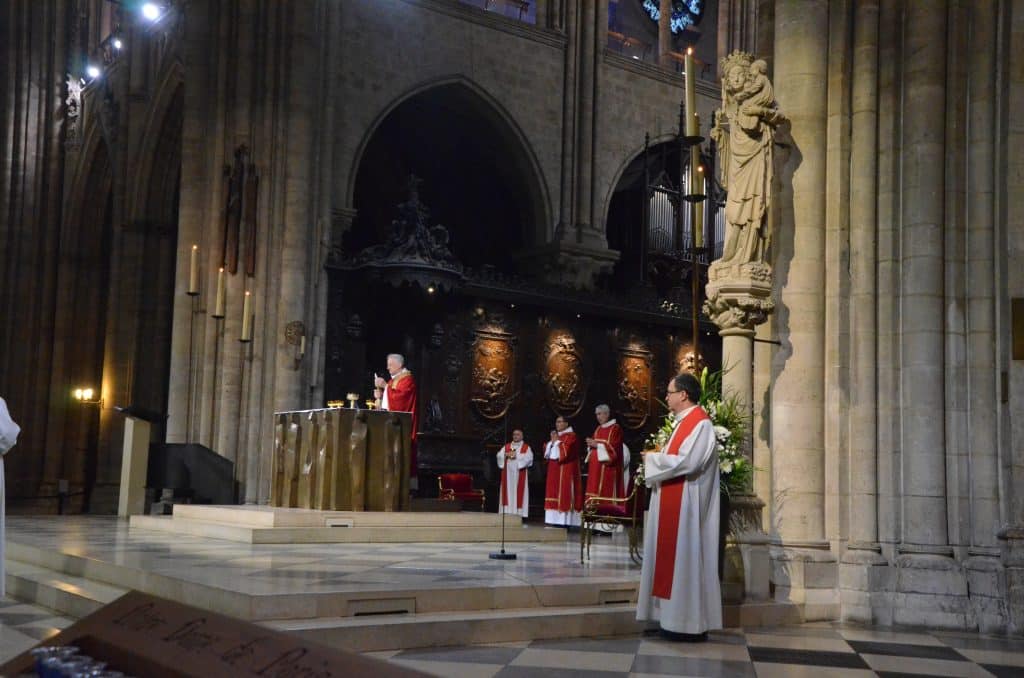 Messe des Rameaux, le 14 avril 2019.