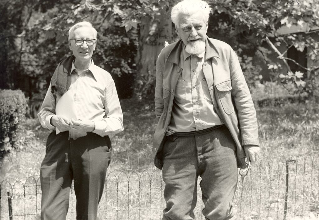 Konrad Lorenz et Nikolaas Tinbergen
