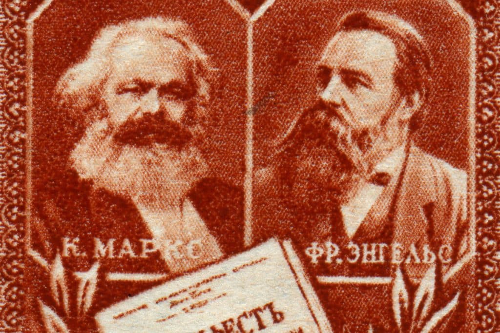 Karl Marx et Friedrich Engels