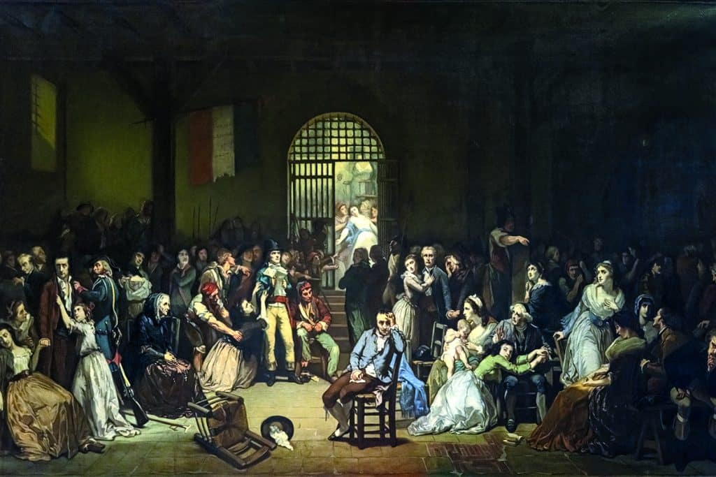 Appel des dernières victimes de la Terreur dans la prison Saint Lazare, 7-9 Thermidor 1794, Charles Louis Müller