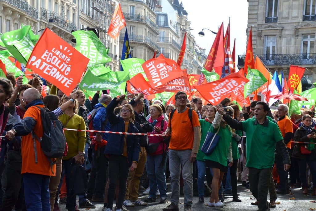 Manifestation du 6 octobre 2019 contre la PMA sans père et la GPA