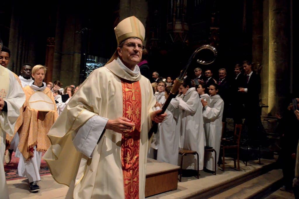 Mgr  Éric de Moulins-Beaufort, archevêque de Reims et des Ardennes