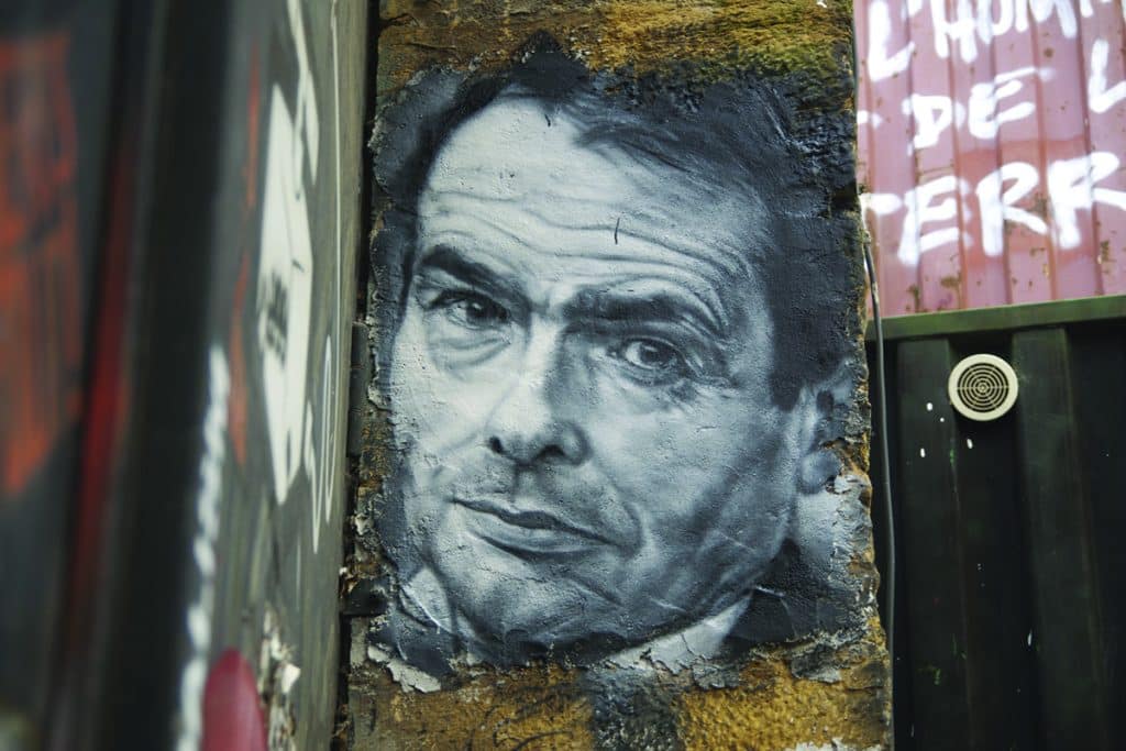 Pierre Bourdieu, portrait peint