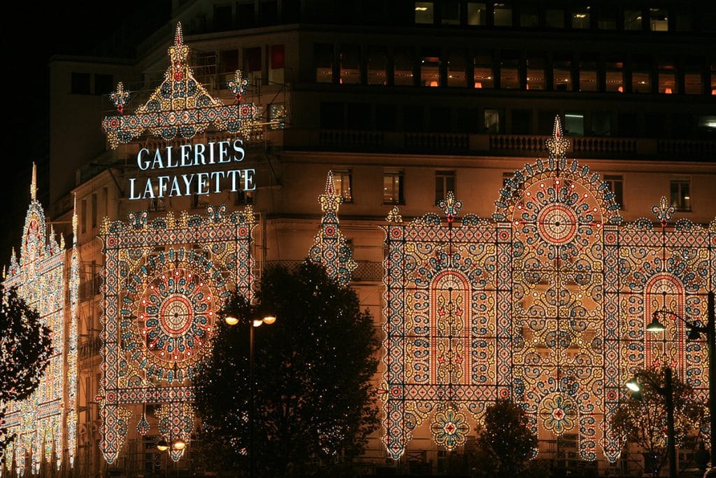 Illuminations de Noël à Paris