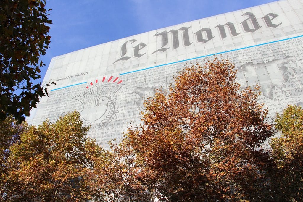 Le siège actuel du « Monde », boulevard Auguste Blanqui, 13e arrdt.