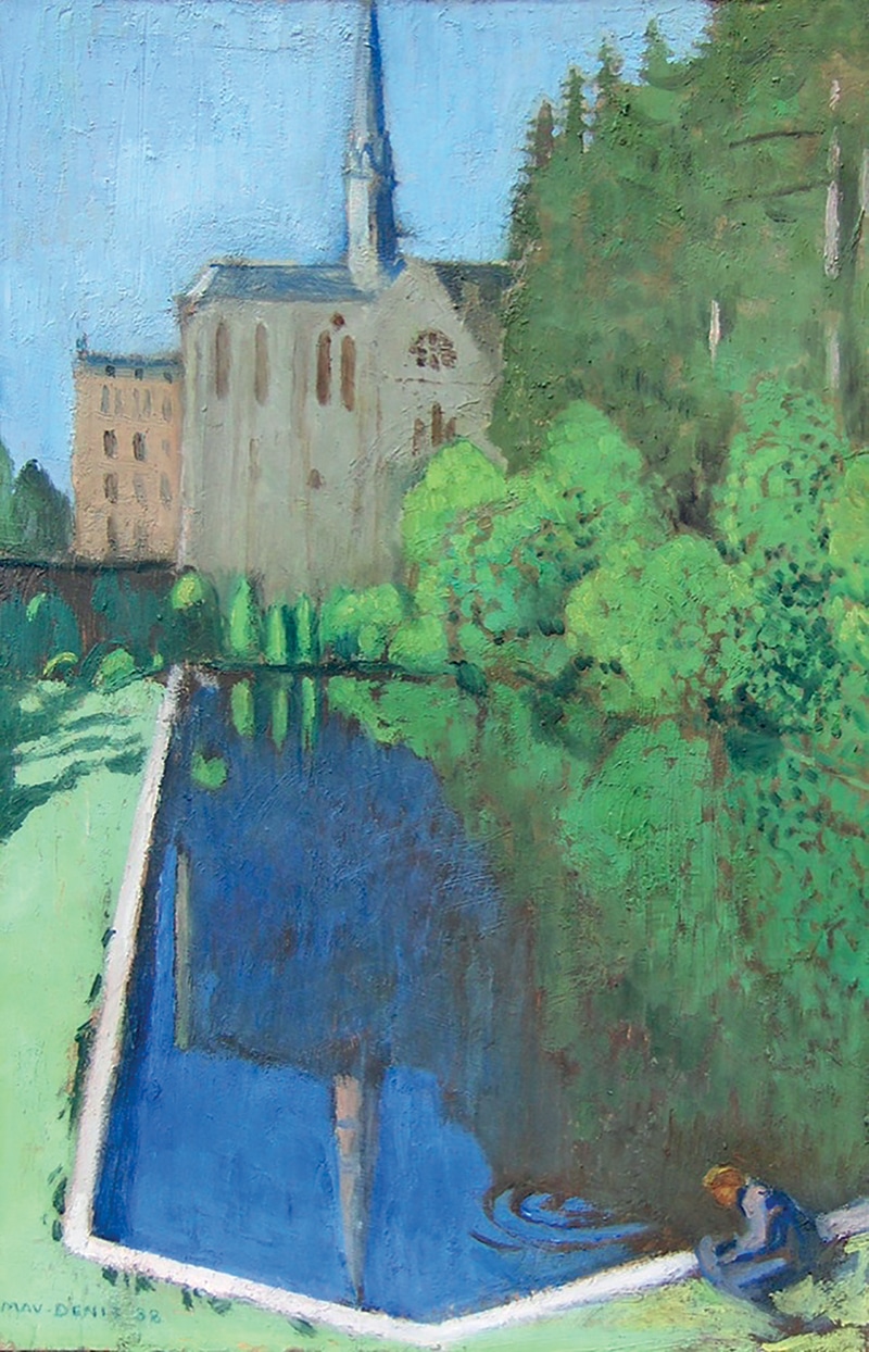 abbaye de la pierre qui vire, par maurice denis.