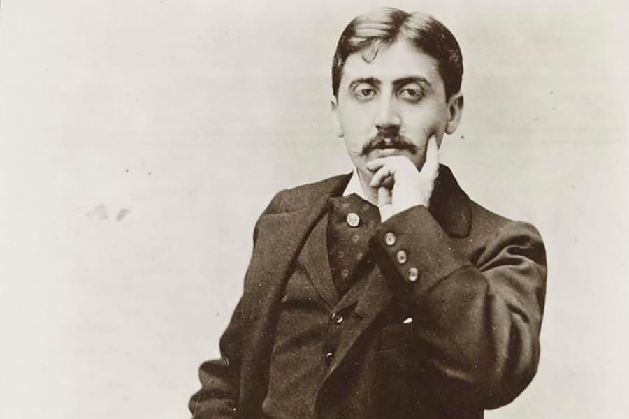 Photo de Marcel Proust par Otto Wegener (1849-1924).