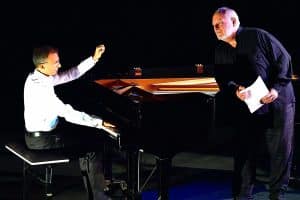 Mickaël Lipari-Mayer au piano et Michel Voletti