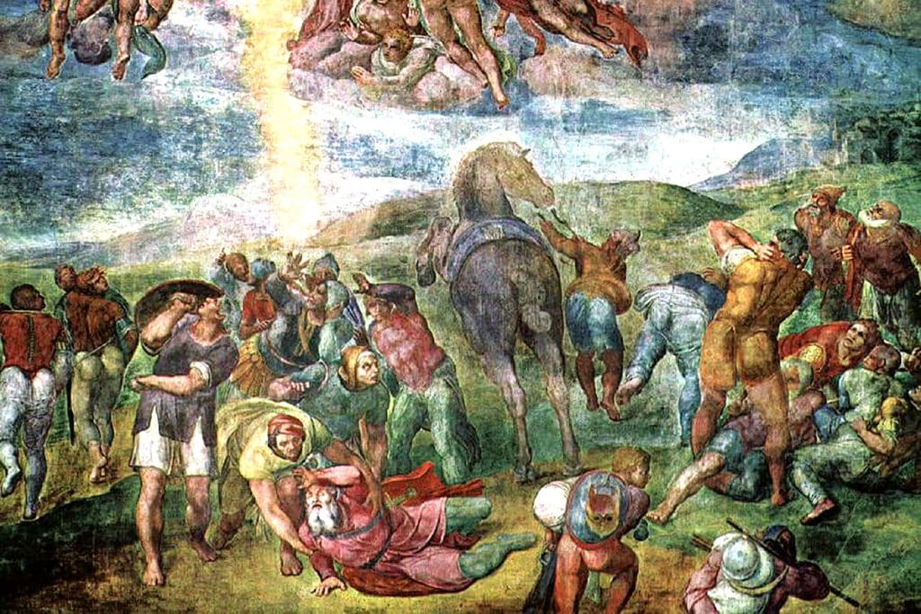 Conversion de saint Paul, Michelangelo