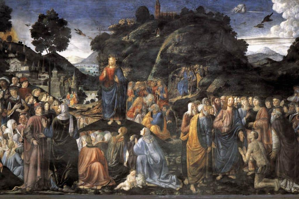 Le Sermont sur la montagne, Cosimo Rosselli