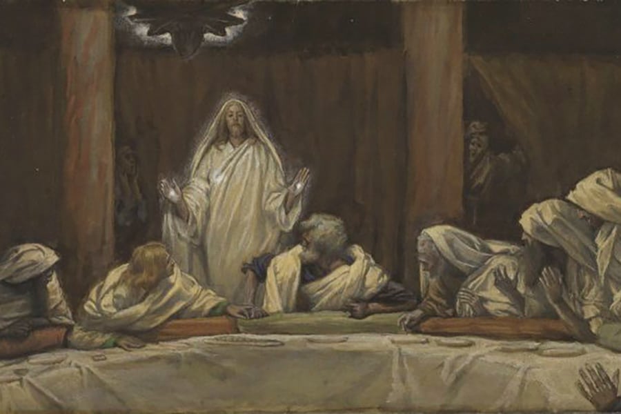 Apparition du Christ au Cénacle.
