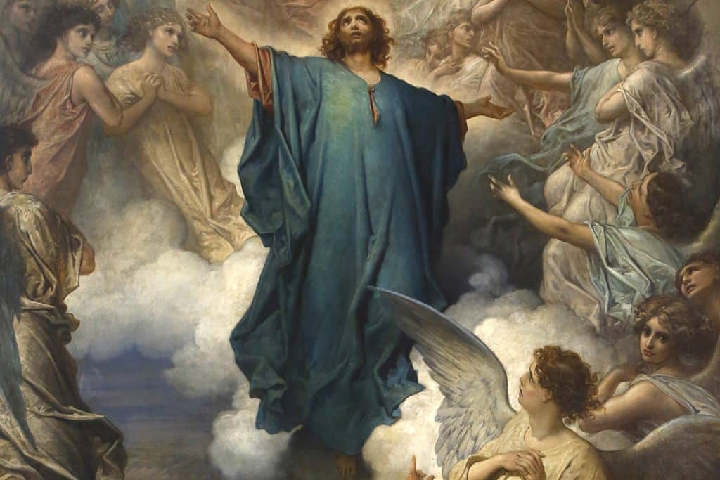 L'Ascension, par Gustave Doré, 1879 (détail) – au musée du Petit Palais, à Paris.