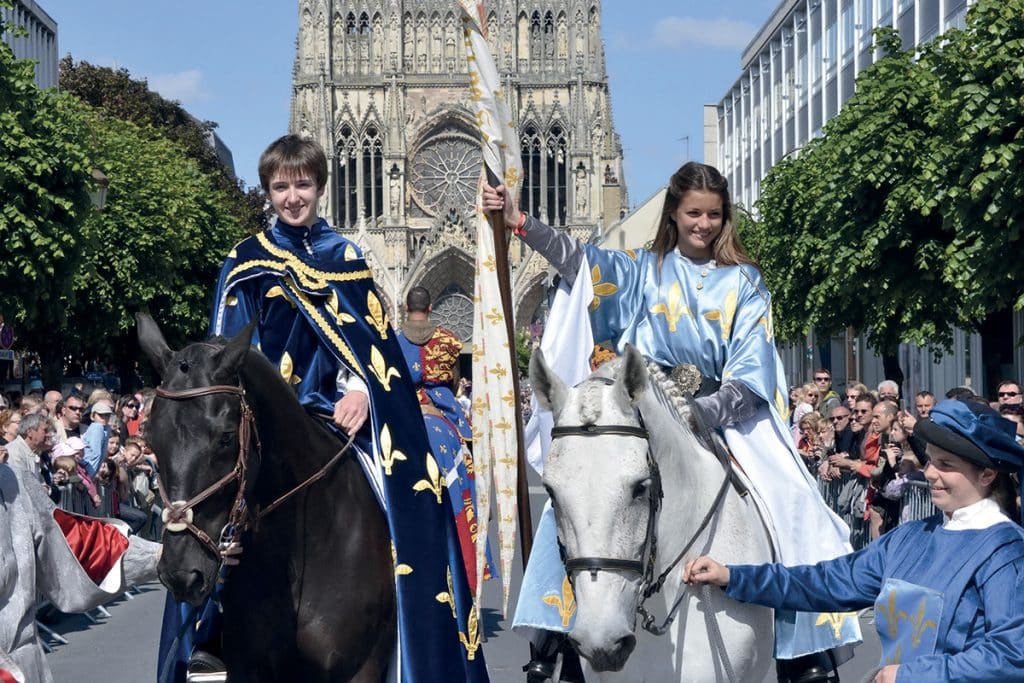 Fête johannique à Reims.