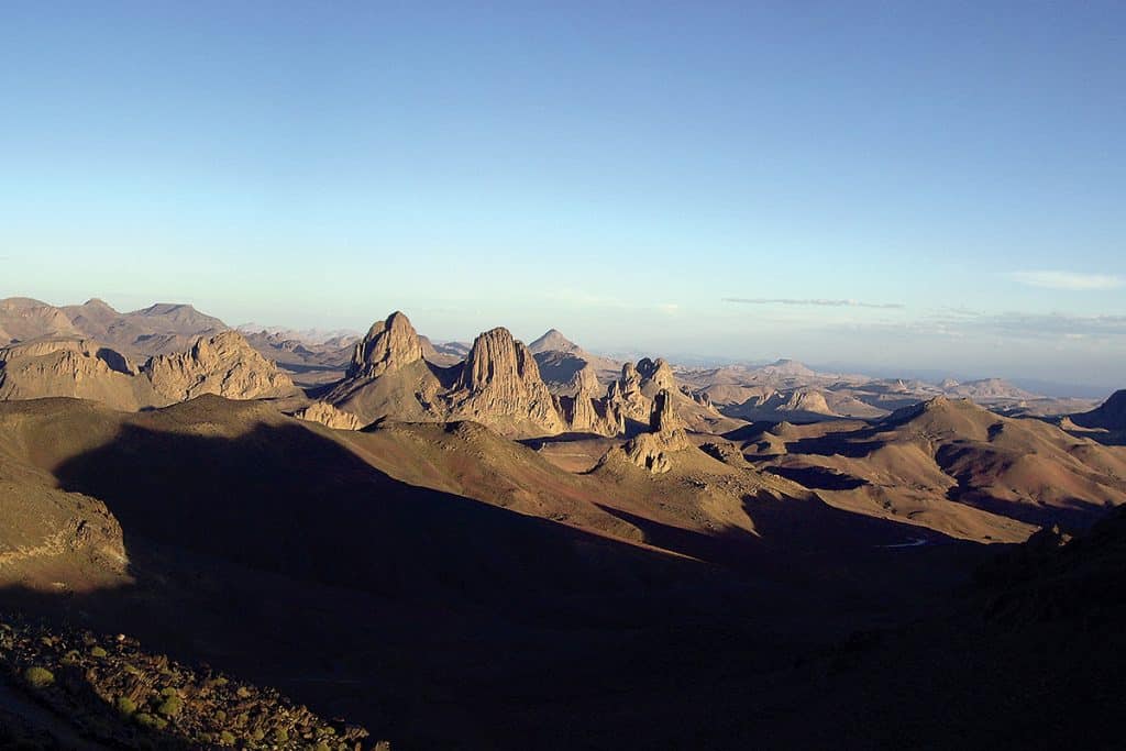 Le désert du Hoggar, en Algérie, où le Père de Foucauld construisit son troisième ermitage, "l’Assekrem".