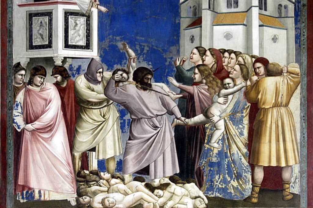 Le massacre des Innocents, Giotto.