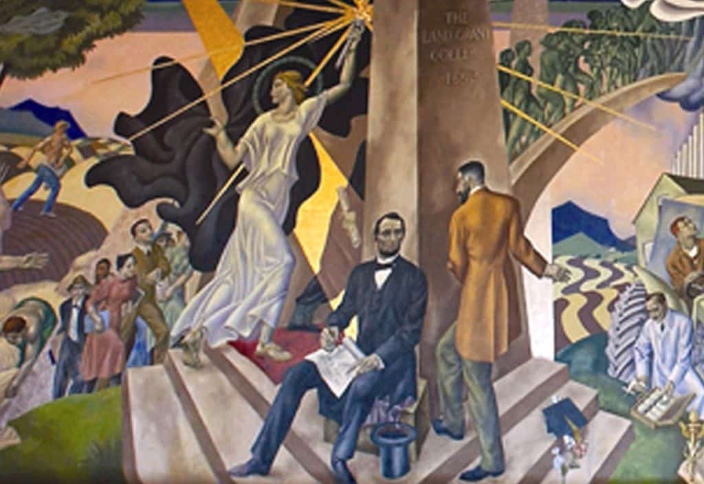 L'esprit de l'université Land Grant - Eugène Francis Savage, 1961