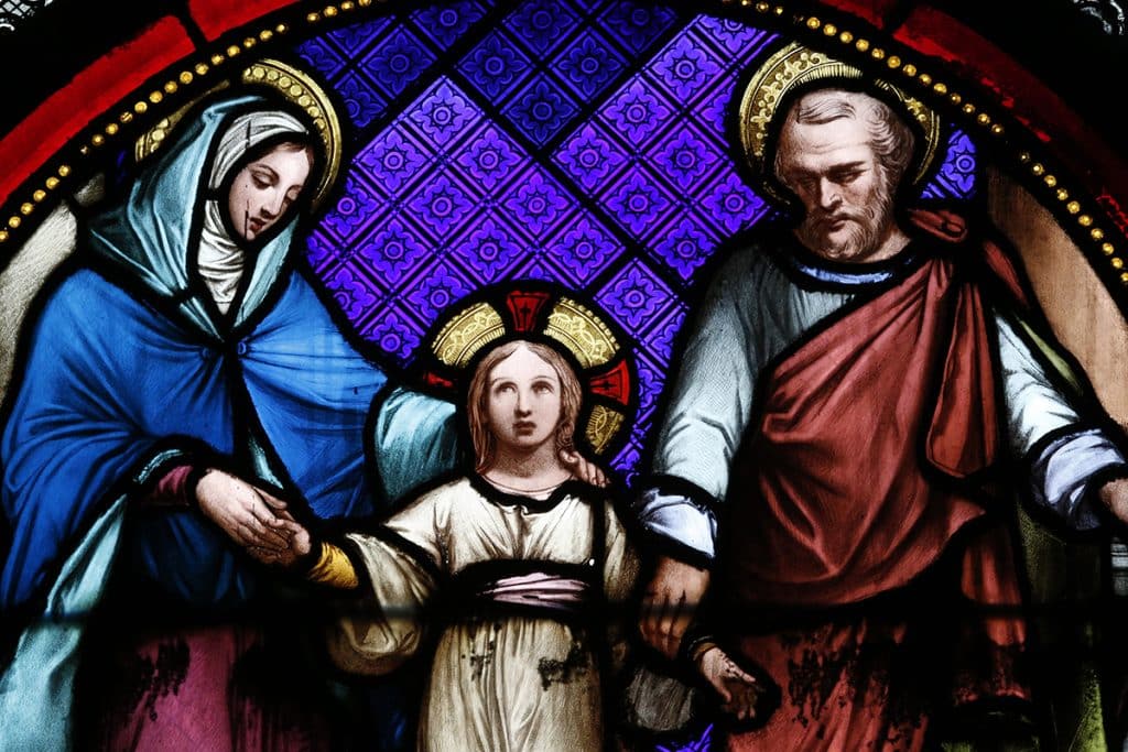 La sainte Famille, église Sainte-Clotilde, Paris.