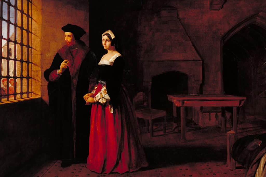 « Sir Thomas More et sa fille » par John Rogers Herbert, 1844