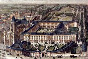 Maison d'éducation de la Légion d'honneur, abbaye de Saint-Denis, 1870.
