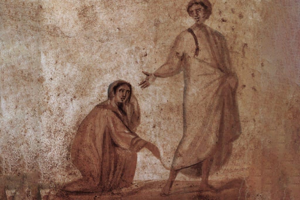 La Femme à l’hémorragie, IVe siècle