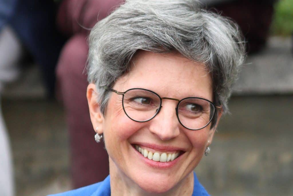 Sandrine Rousseau, candidate à la primaire écologiste.