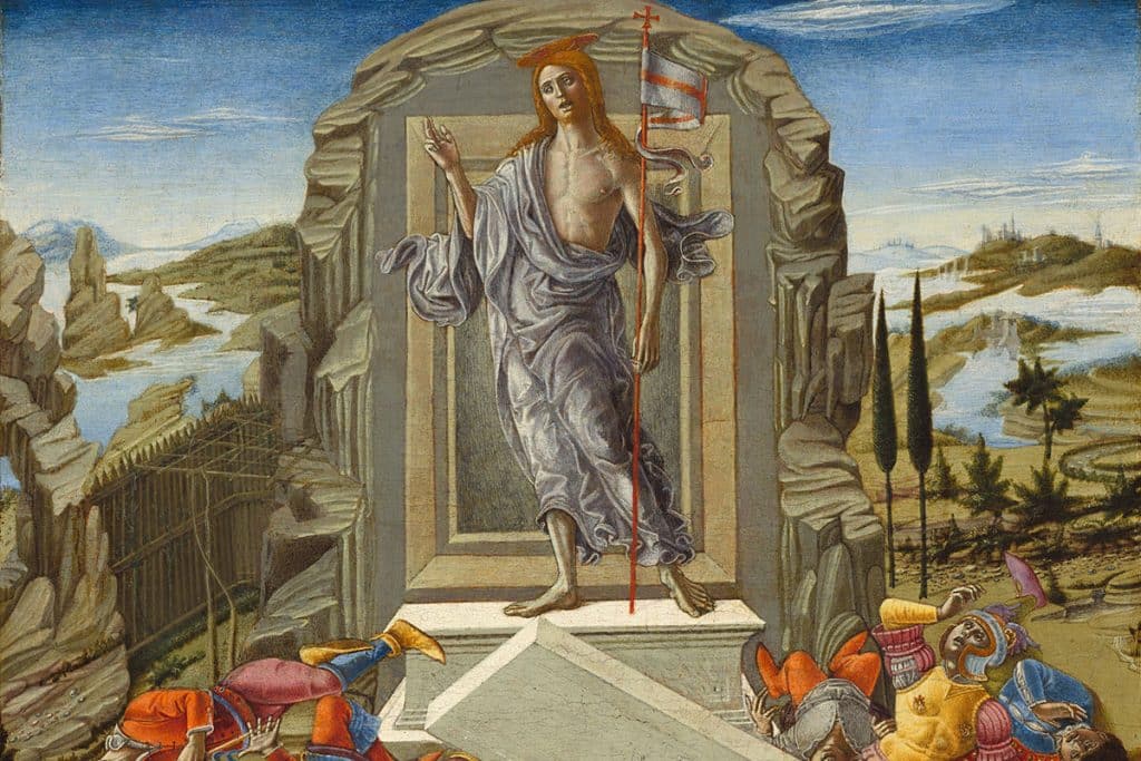 La Résurrection, Benvenuto di Giovanni, v. 1491.
