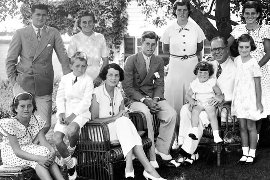 La famille de Joseph P. Kennedy senior dans les années 30