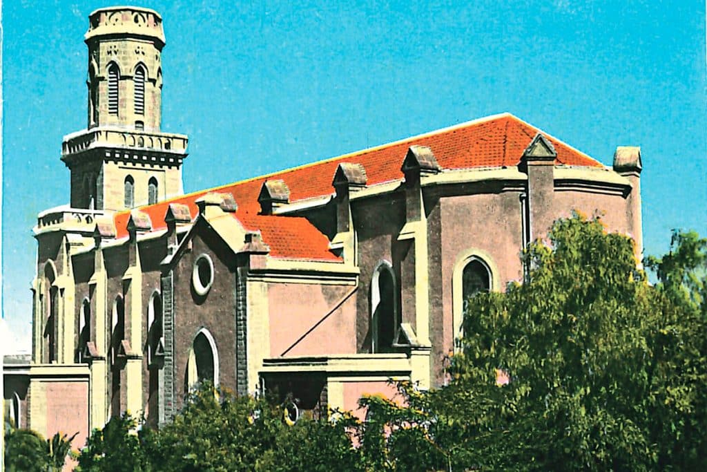L’église de Saïda a été détruite après l’indépendance, comme bon nombre d’autres édifices religieux chrétiens.