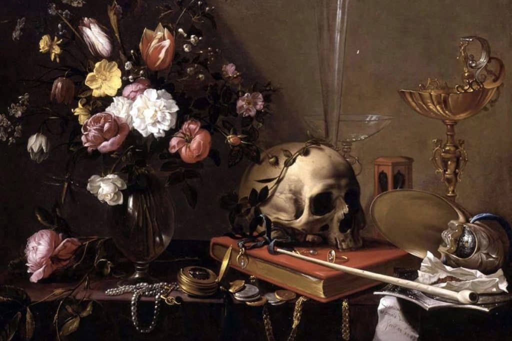 Vanitas, Adriaen van Utrecht (ou son atelier), 1642