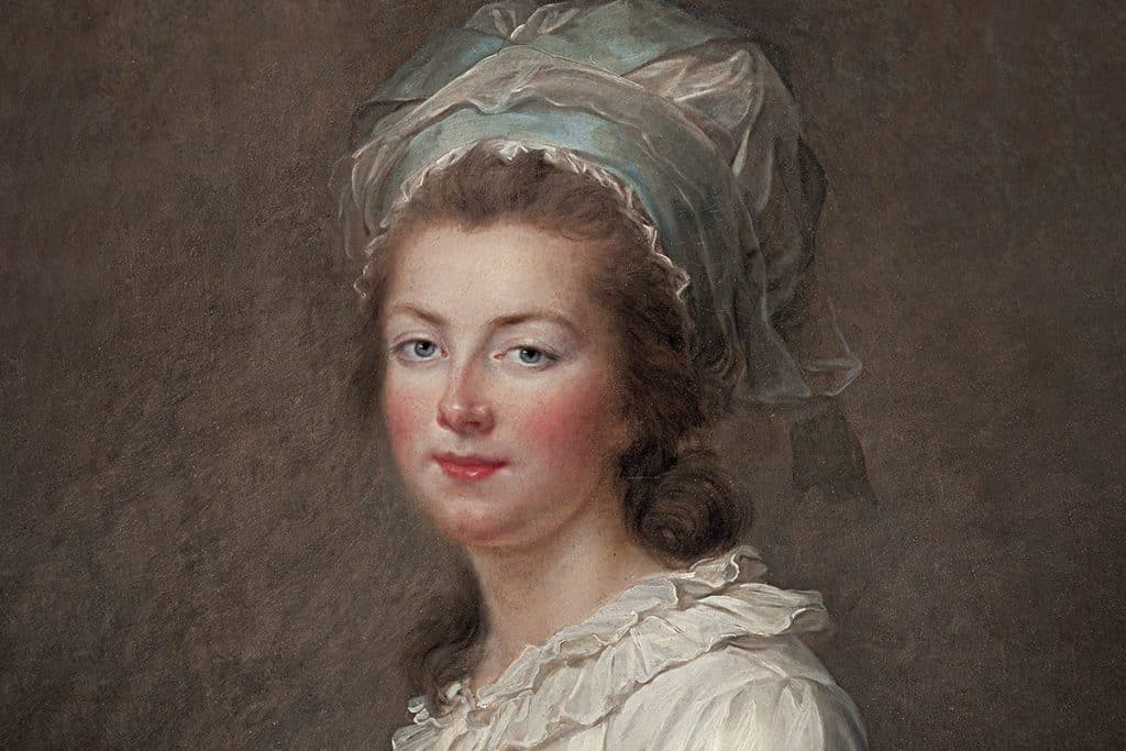 Élisabeth de France, Élisabeth Louise Vigée Le Brun, vers 1782, château de Versailles.