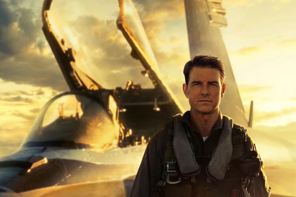 Affiche du film «Top Gun : Maverick», avec Tom Cruise.