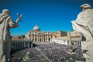 Saint-Pierre de Rome, au Vatican.