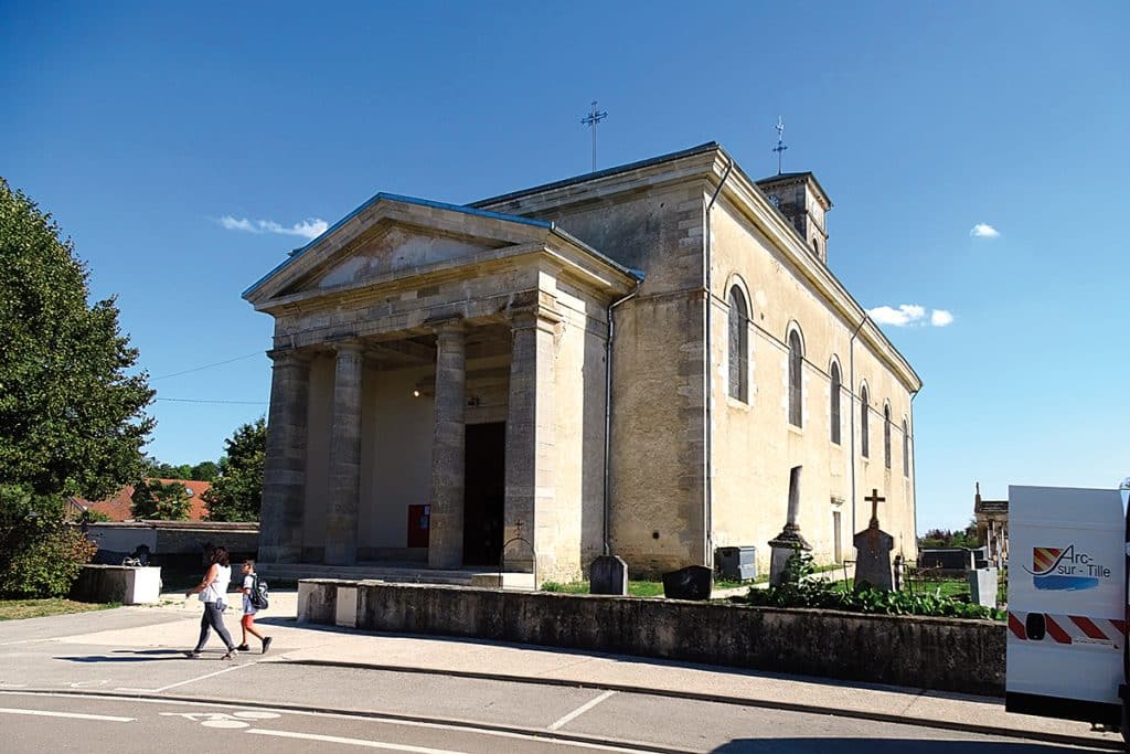 L’église Saint-Martin d’Arc-sur-Tille.