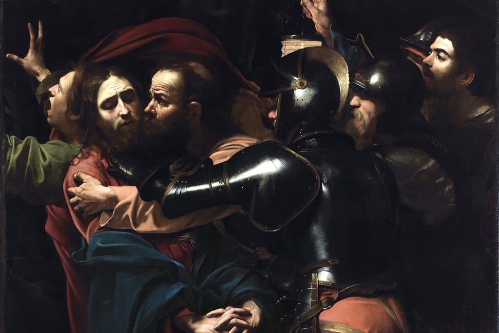 L'enlèvement du Christ, Le Caravagge, 1602.