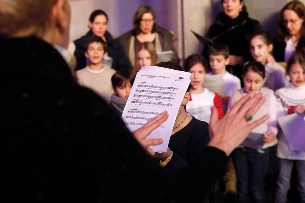 « Chanter la gloire de Dieu, et sanctifier le peuple chrétien. »