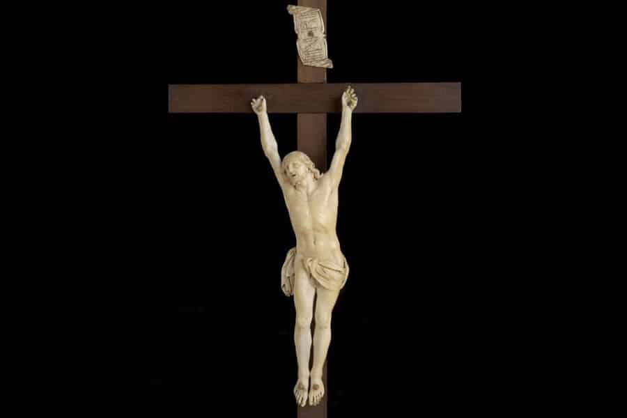 Crucifix d'un artiste anonyme, v. 1700.