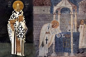 Saint Grégoire, Saint-Sauveur-in-Chora, et Saint Basile, cathédrale Sainte-Sophie d’Ohrid.