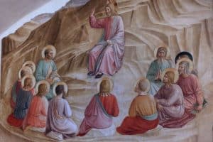 Le Sermon sur la montagne, vers 1440, Fra Angelico