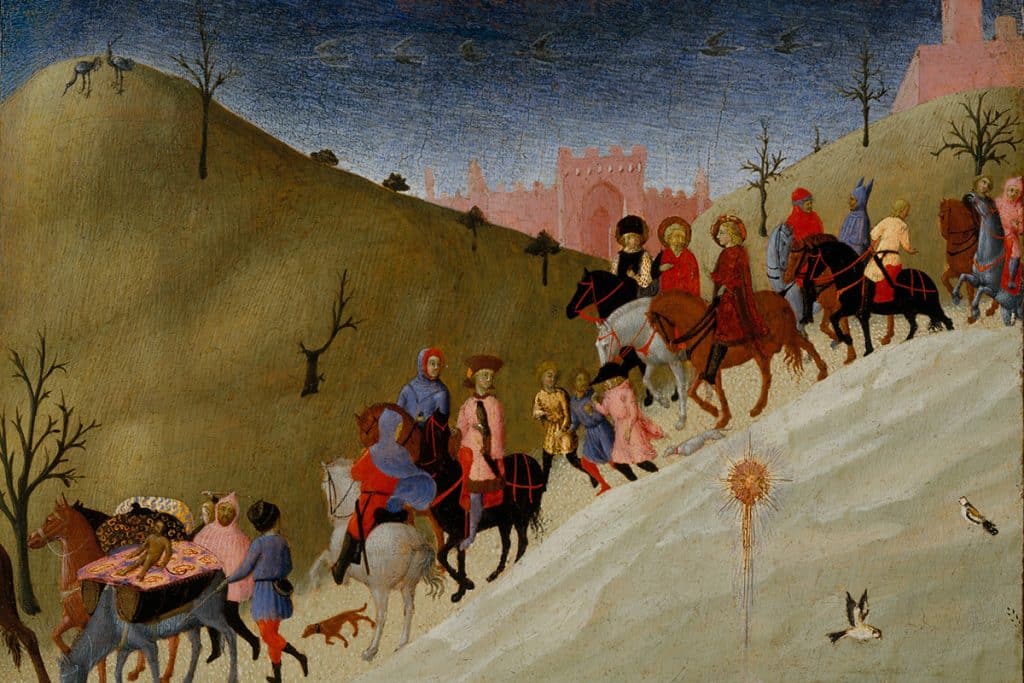 Le voyage des Mages, Sasseta, v. 1433-1435