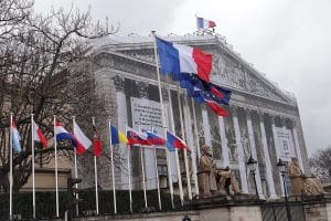 L'Assemblée nationale en rénovation, mars 2022.