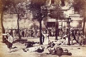 Massacre des dominicains d’Arcueil, Eugène Appert, Metropolitan Museum of Art, New York.