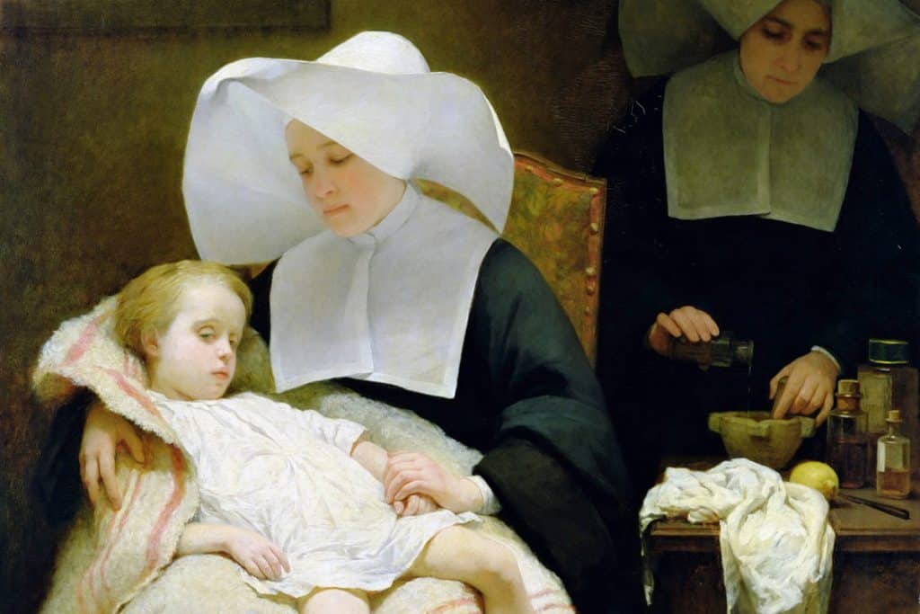 Les Filles de la Charité, 1859, Henriette Browne.