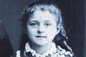 Sainte Thérèse à l'âge de 8 ans.