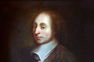 Blaise Pascal par François II Quesnel, XVIIe siècle, château de Versailles.