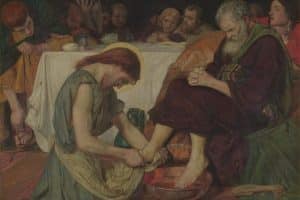 « Jésus lavant les pieds de Pierre »