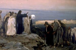 Jésus pleurant sur Jérusalem, 1892, Enrique Simonet Lombardo.