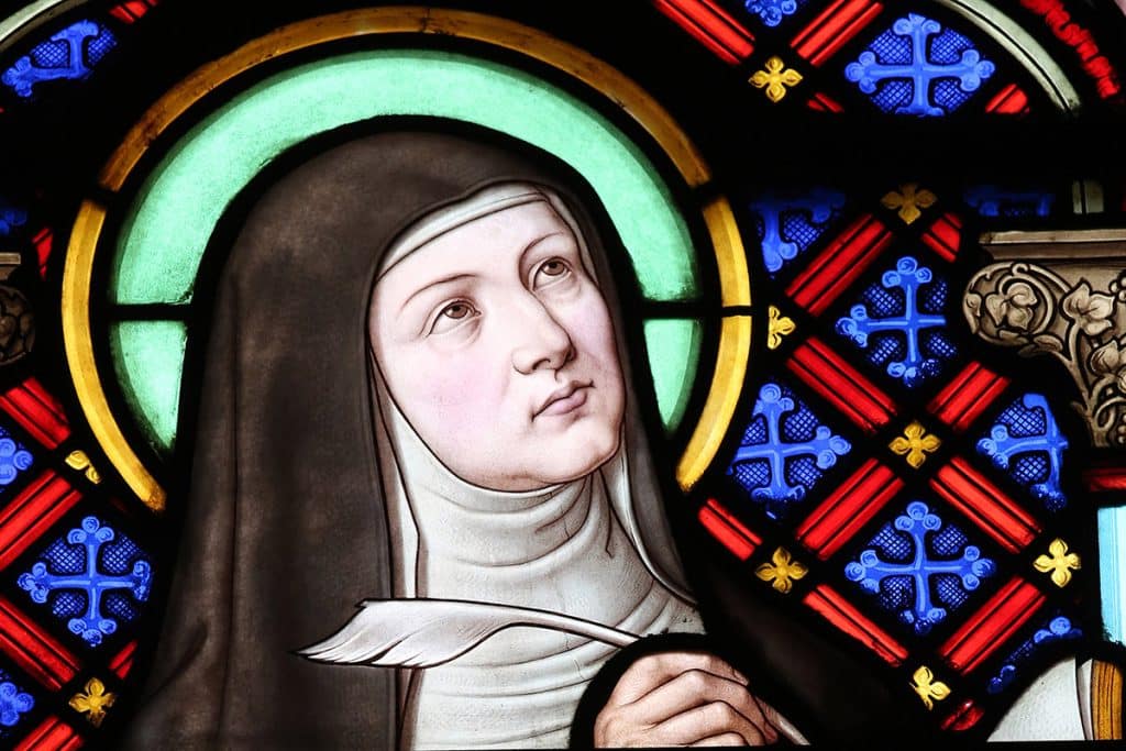 Thérèse d'Avila, basilique N.-D. de Genève.
