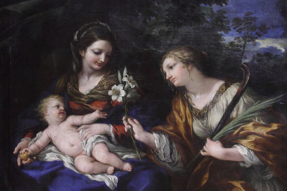 Martine, sainte patronne de Rome France Catholique